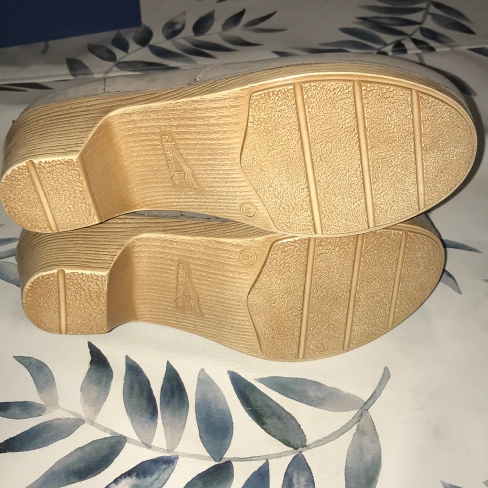 Dansko Taupe Suede Ankle Boots - Picture 4 of 4